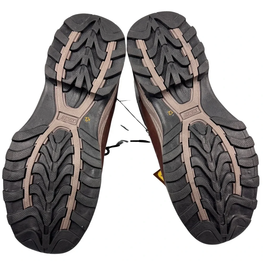 Khombu Ravine Hiking Boots‎ Mens 12 Brown Leather Waterproof Thinsulate Outdoor